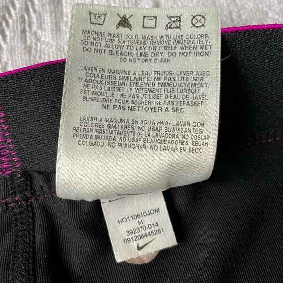 NIKE Pro Combat Compression Dri-Fit Workout Fitness Capri Leggings M - Picture 9 of 14